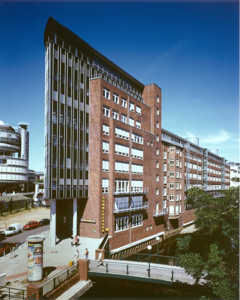 Fleet Sued Fleetachse Bürohaus Gruner und Jahr Winking Froh Architekten