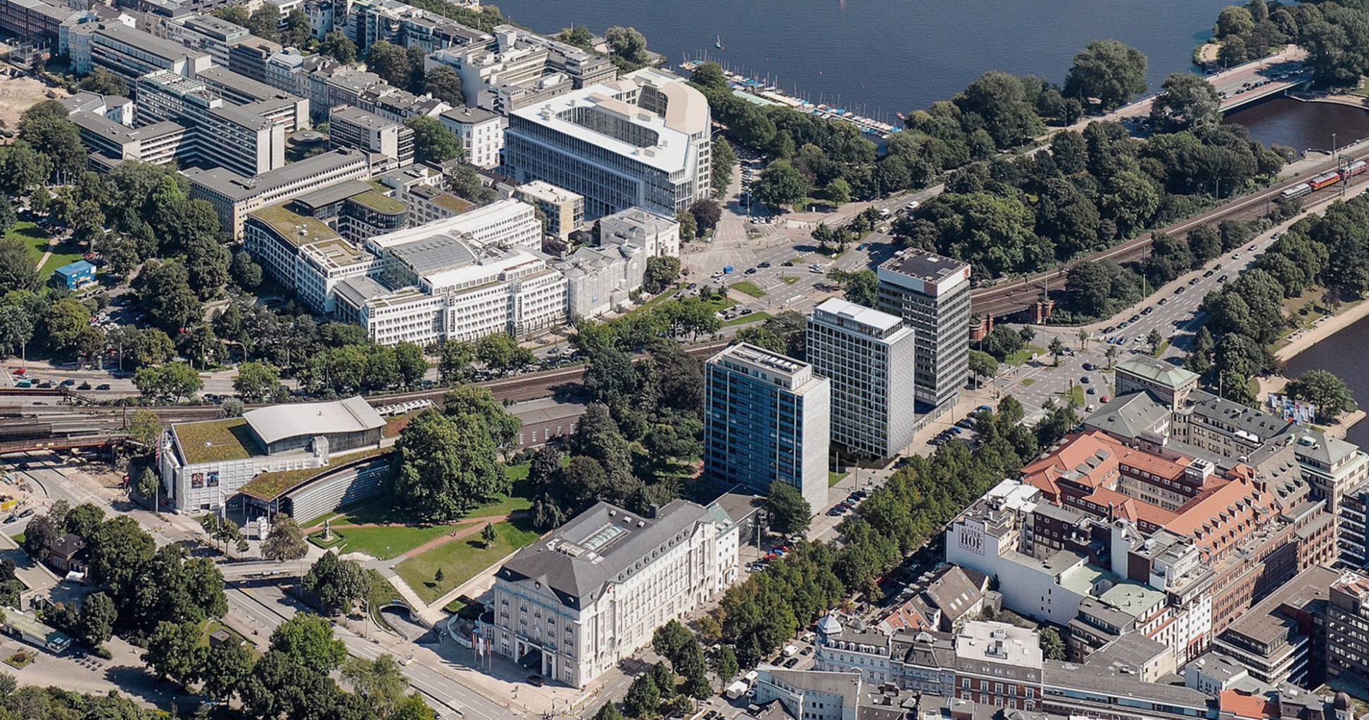 Esplanade Vogelperspektive Winking Froh Architekten