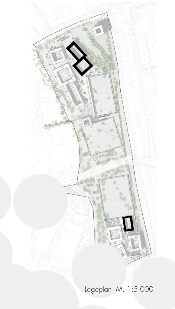 Lageplan Wohnhof 1 und 5 Pergolenviertel