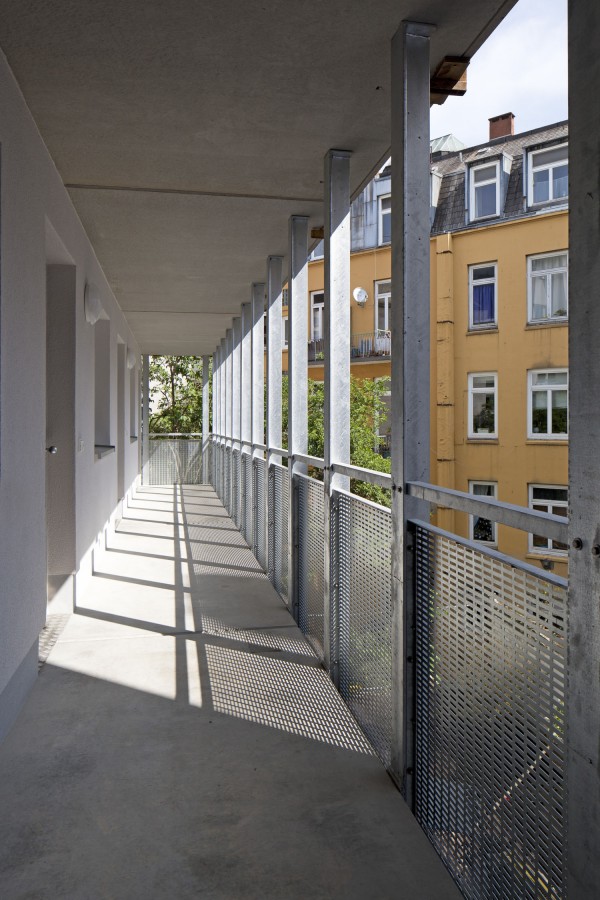 Laubengangerschließung, © Christoph Gebler